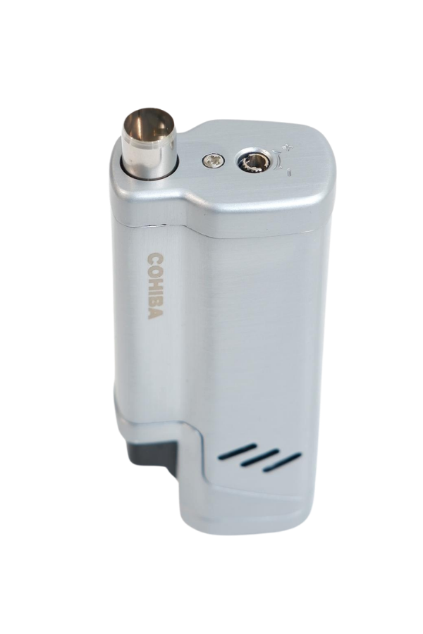 Cohiba 4 Torch Pürmüz Delicili Gümüş Metal Puro Çakmağı