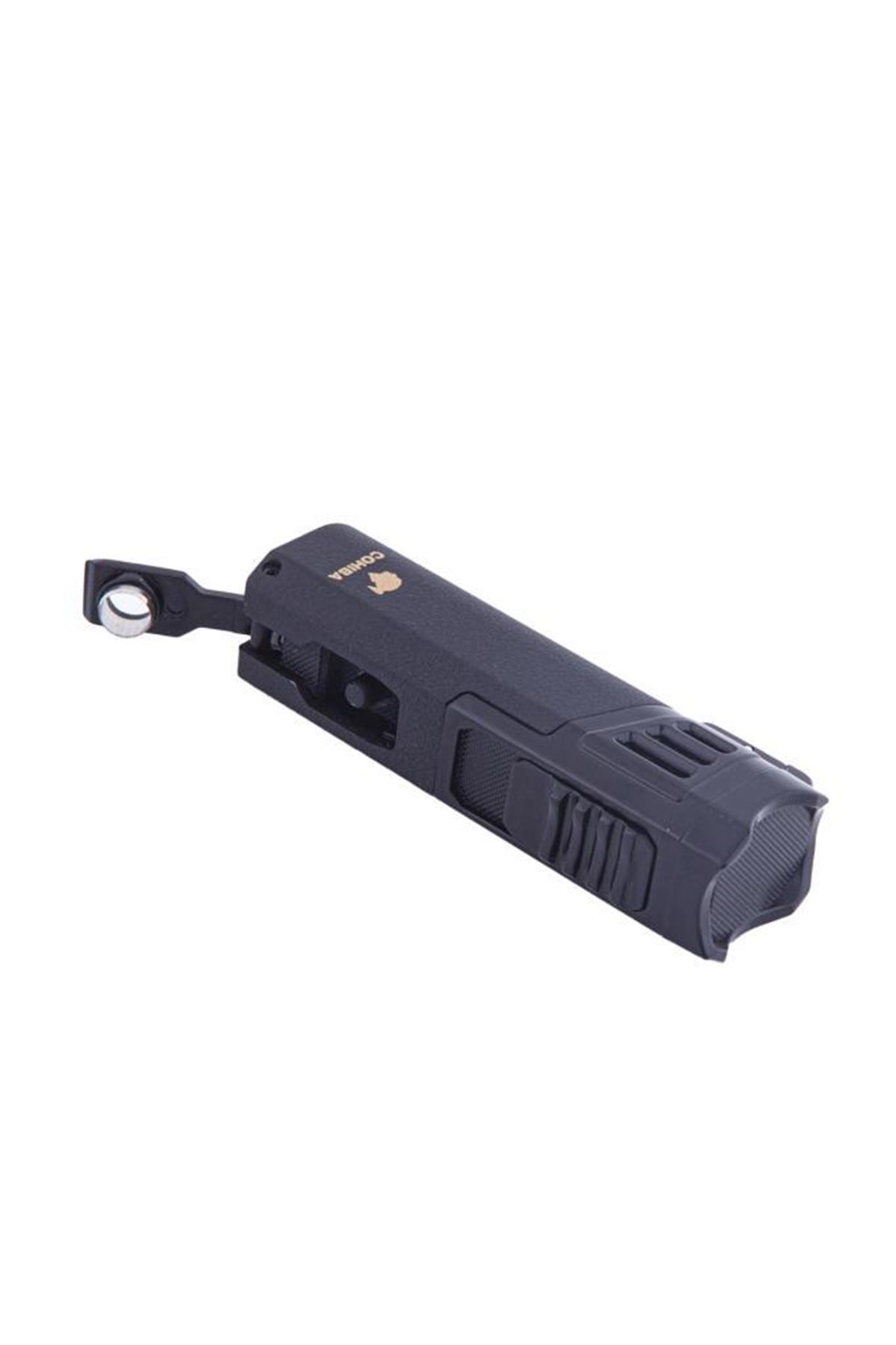 Cohiba 4 Torch Pürmüz Siyah Puro Çakmağı