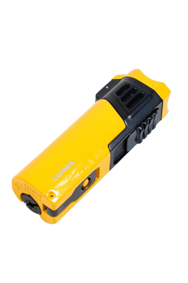 Cohiba 4 Torch Pürmüz Delici Sarı Metal Puro Çakmağı