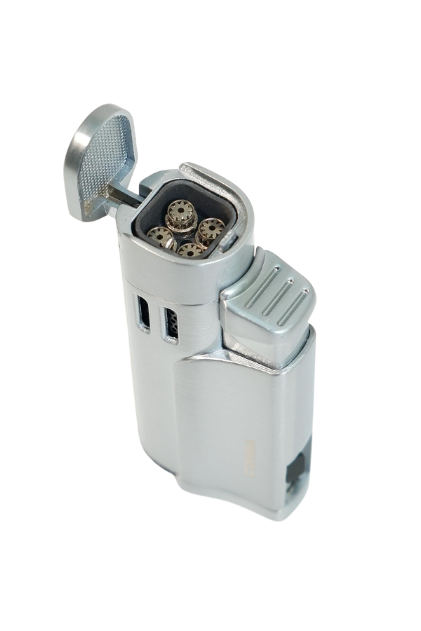 Cohiba 4 Torch Pürmüz Delicili Gümüş Metal Puro Çakmağı