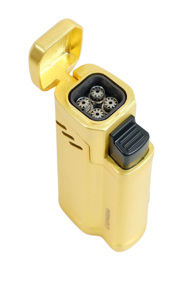 Cohiba 4 Torch Pürmüz Delicili Gold Metal Puro Çakmağı