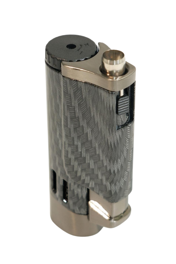 Cohiba 4 Torch Pürmüz Delicili Karbon Desenli Metal Puro Çakmağı