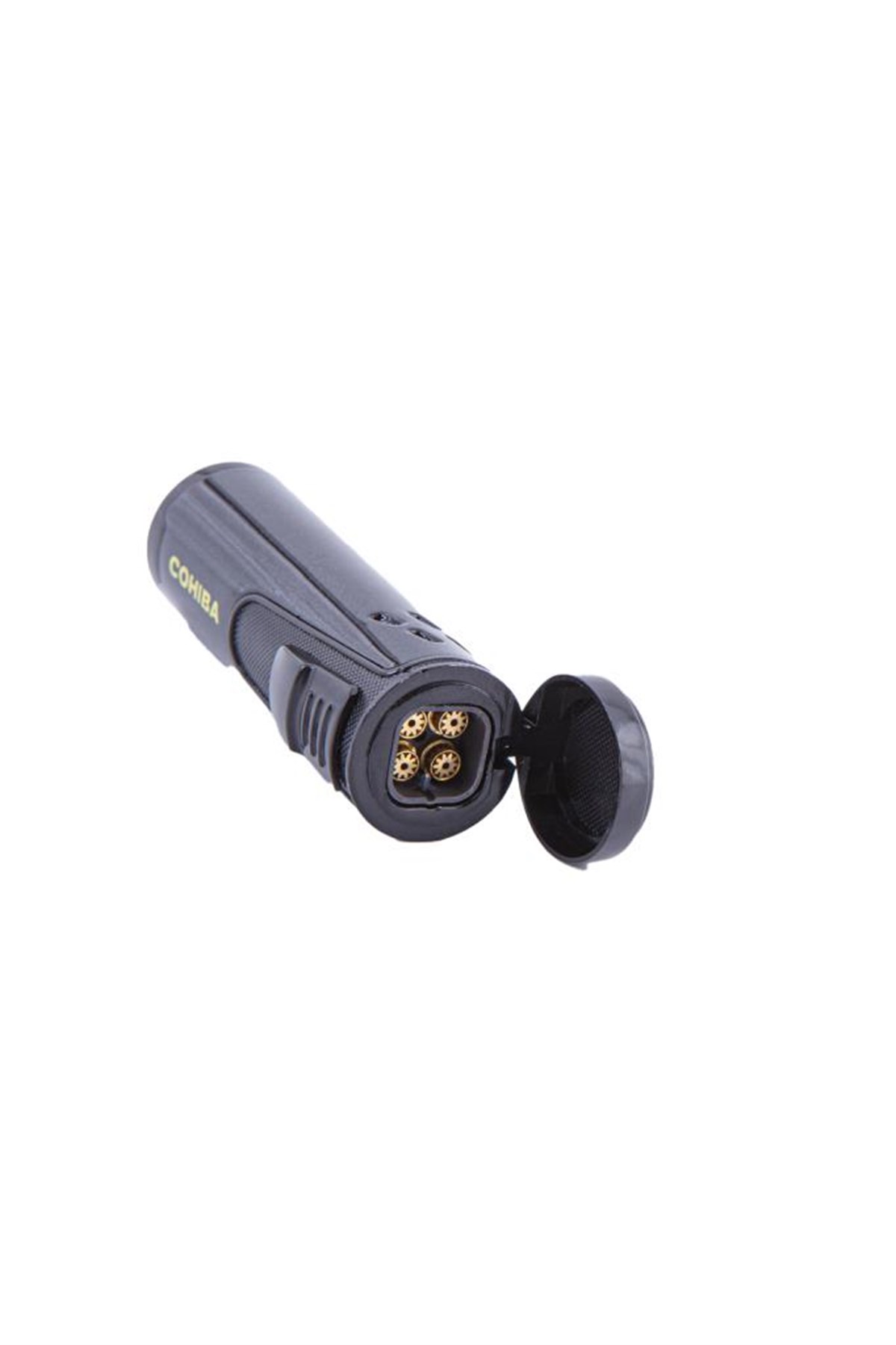 Cohiba Dört Torch Pürmüz Siyah Silindir Puro Çakmağı