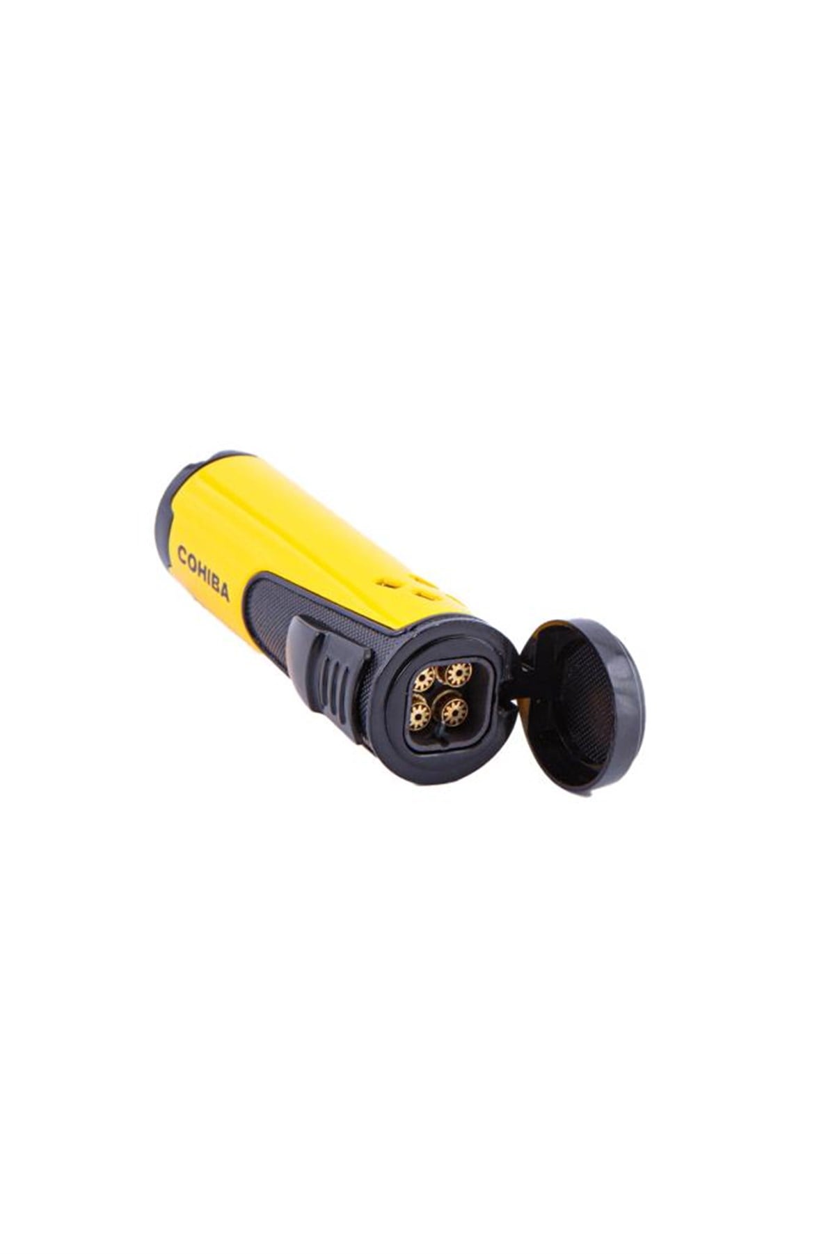 Cohiba Dört Torch Pürmüz Sarı Silindir Puro Çakmağı