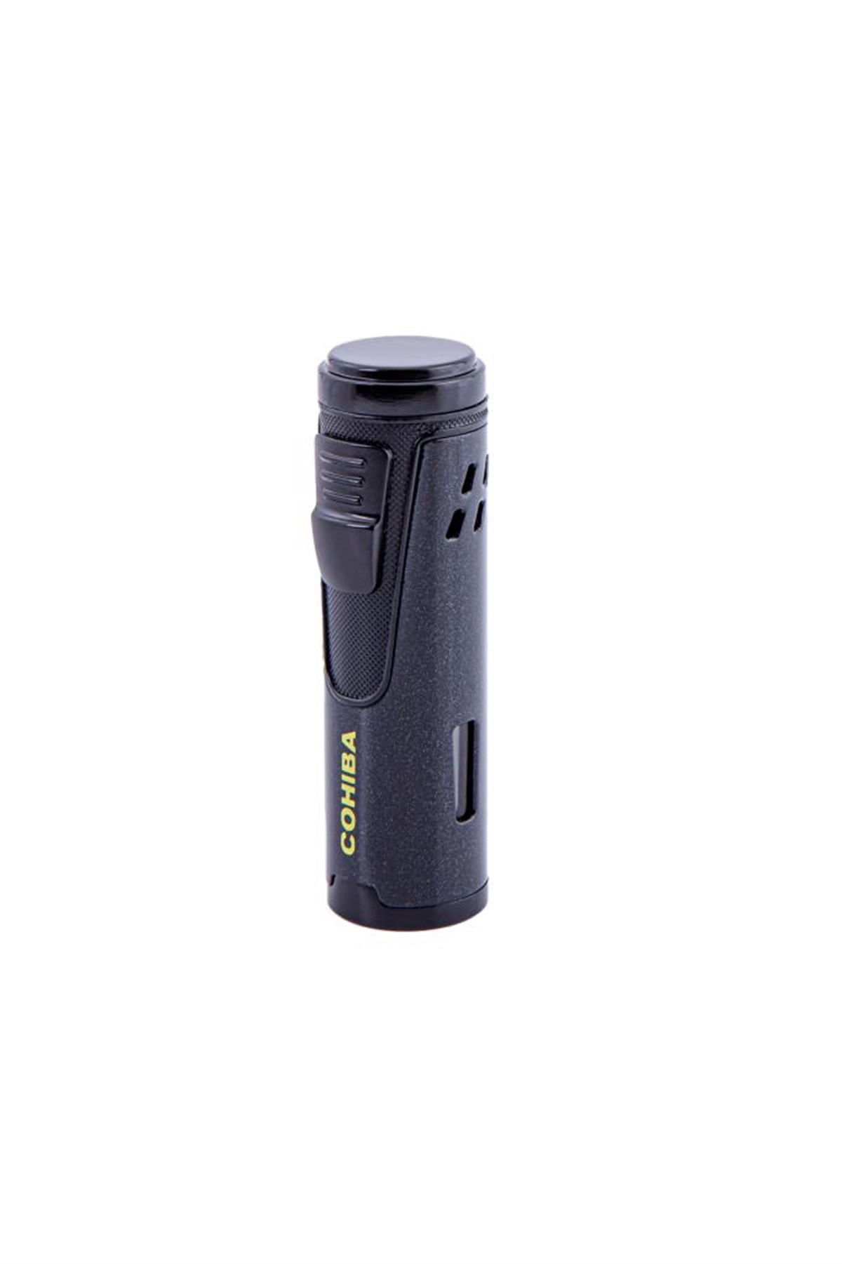 Cohiba Dört Torch Pürmüz Siyah Silindir Puro Çakmağı