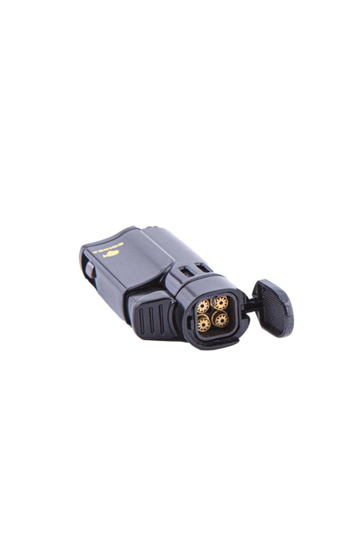Cohiba Dört Torch Pürmüz Siyah Puro Çakmağı