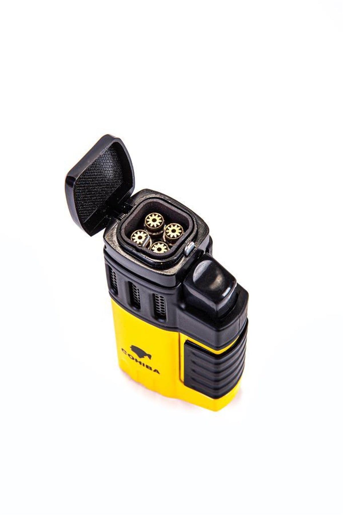 Cohiba Dört Torch Pürmüz Sarı Puro Çakmağı