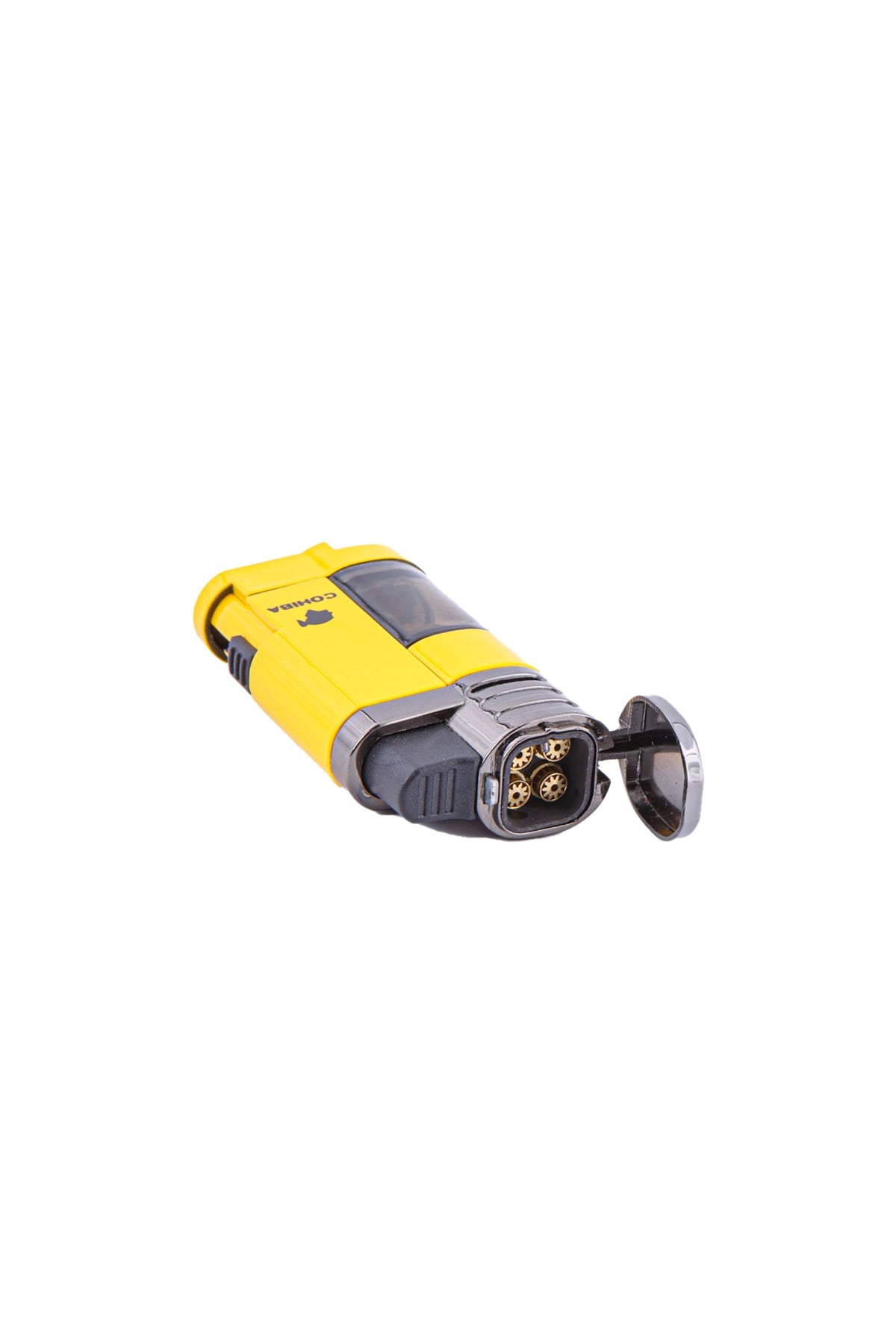 Cohiba Dört Torch Pürmüz Sarı-Siyah Puro Çakmağı