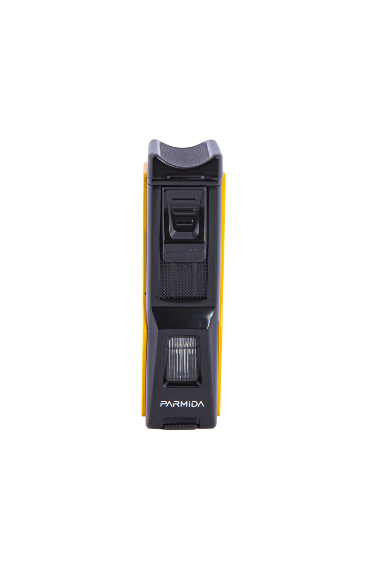 Parmida Dört Torch Pürmüz Sarı-Siyah Puro Çakmağı