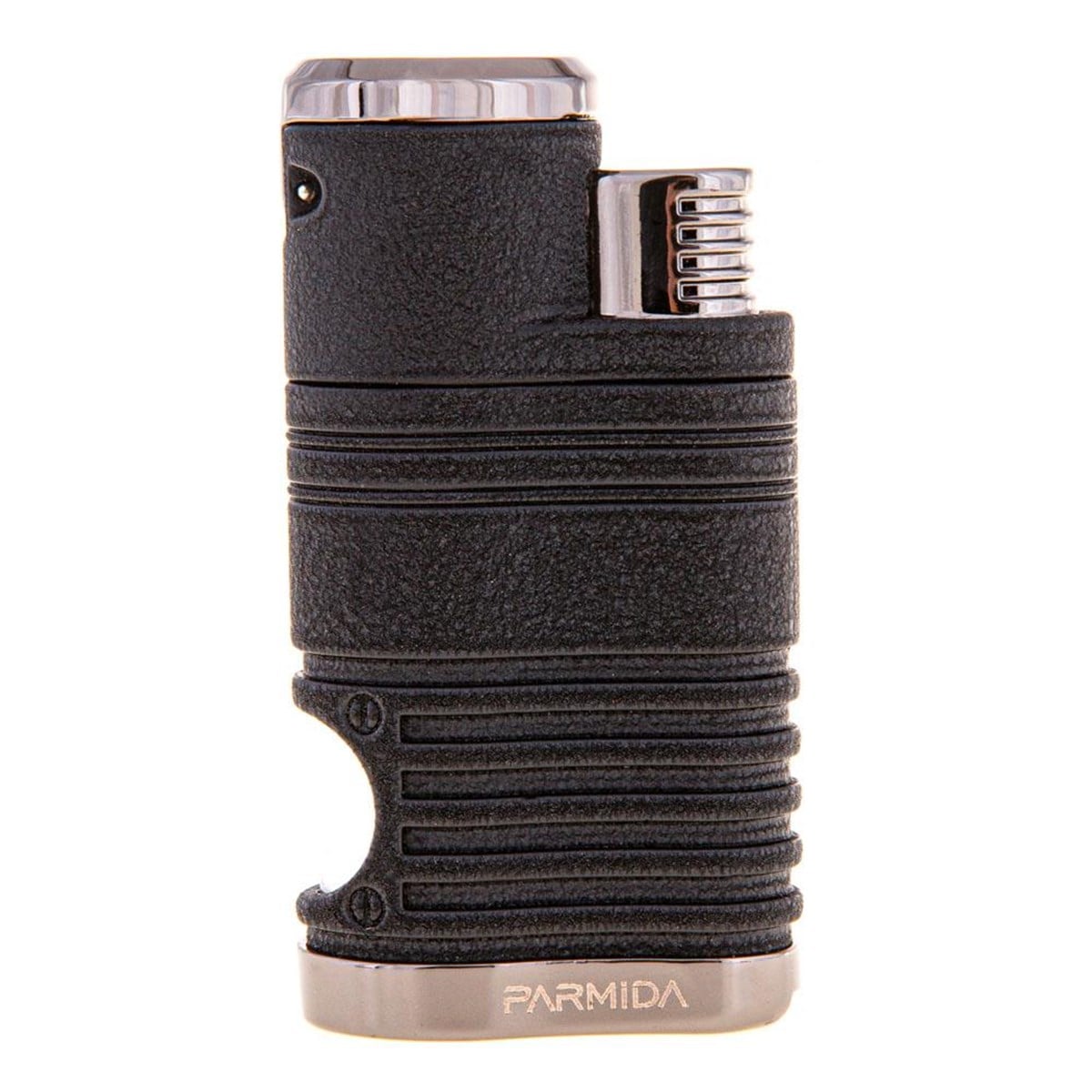 Parmida 4 Torch Pürmüz Siyah Puro Çakmağı