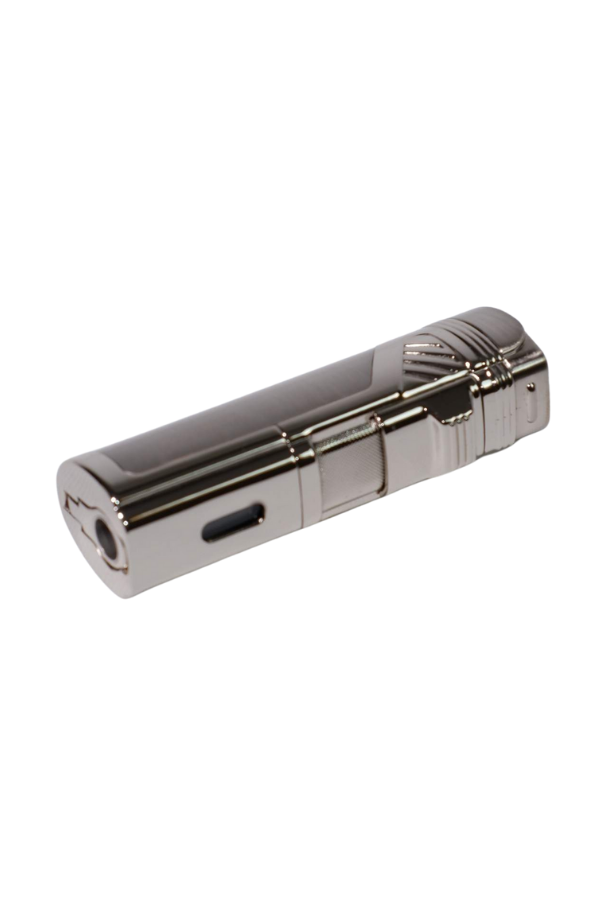 Parmida 4 Torch Pürmüz Gümüş Puro Çakmağı