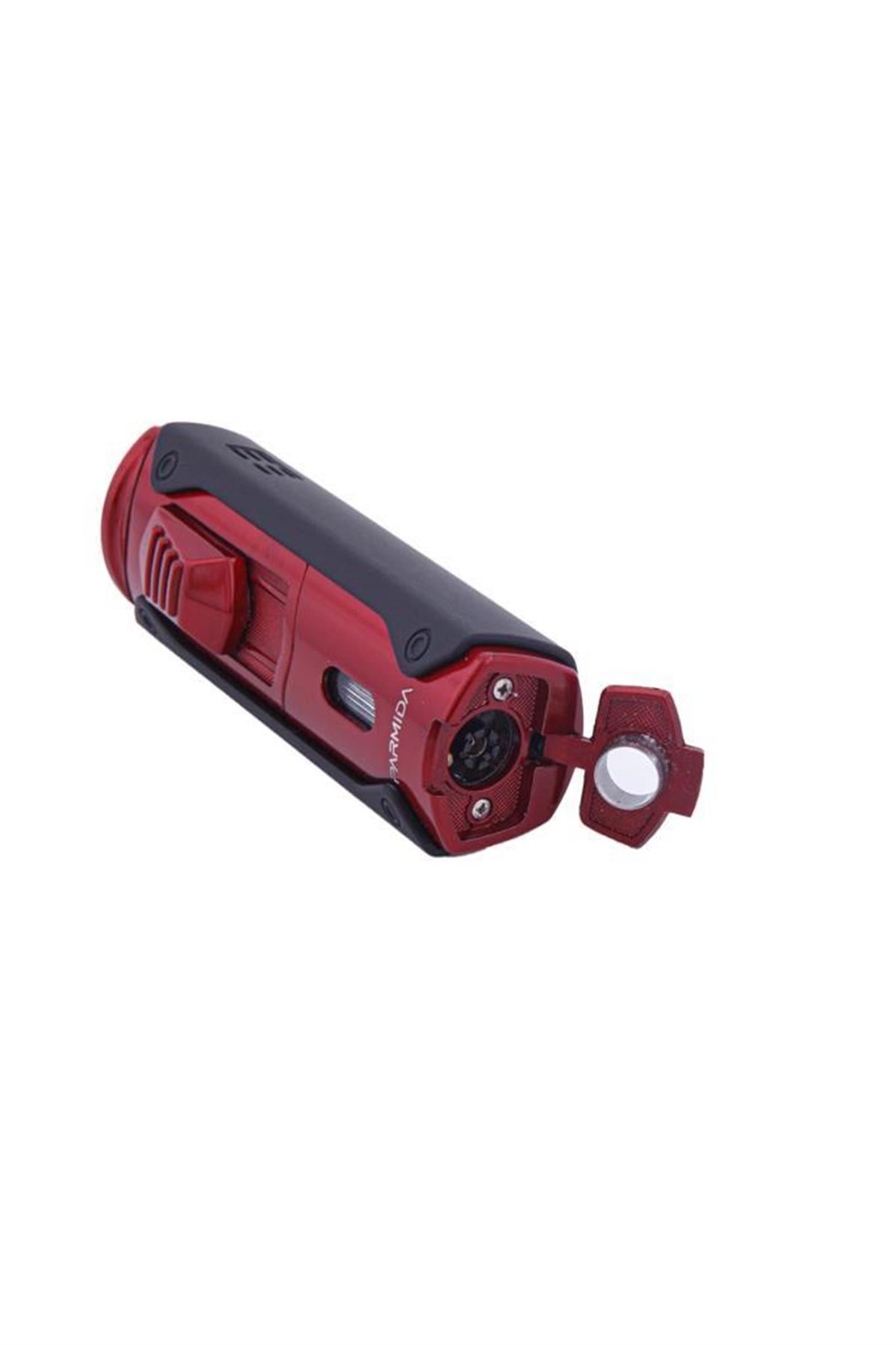 Parmida 4 Torch Pürmüz Kırmızı Puro Çakmağı
