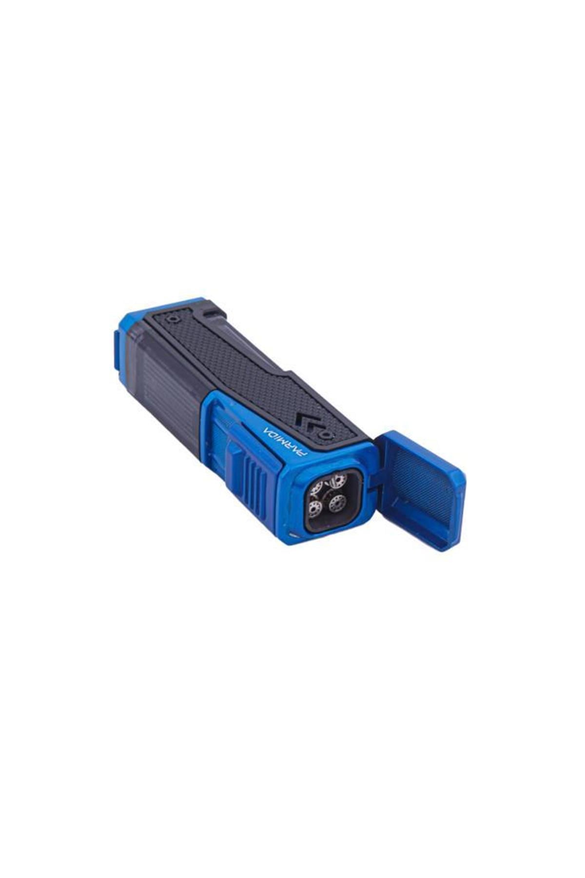 Parmida 4 Torch Pürmüz Mavi Puro Çakmağı