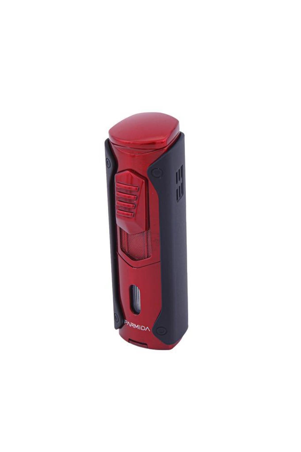 Parmida 4 Torch Pürmüz Kırmızı Puro Çakmağı
