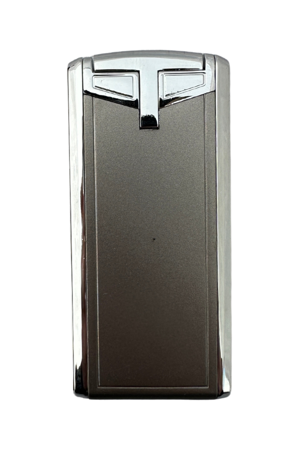 Parmida Çakmak Küllük Kesici Sehpa Dörtlü Gümüş Puro Seti