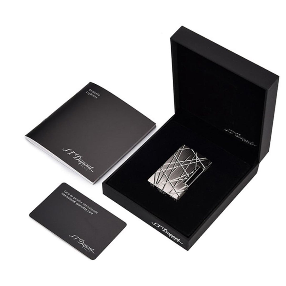 S.T. Dupont Fire Lines Palladium Puro Çakmağı 16264