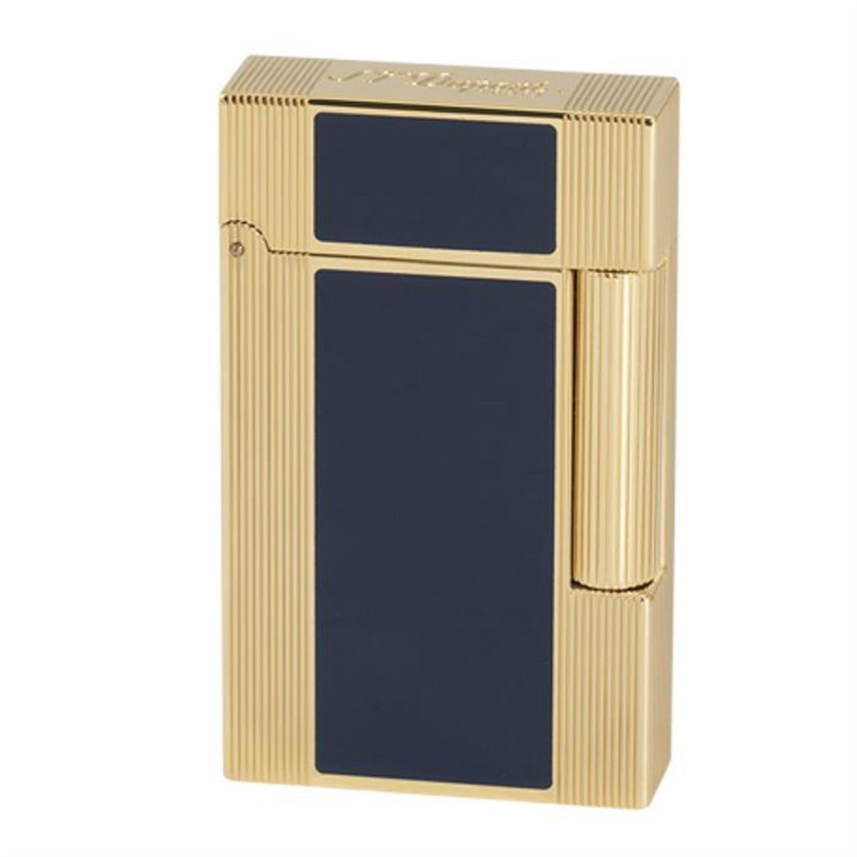 TR1496,S.T. Dupont Ligne 2 Gold And Blue Puro Çakmağı 16381