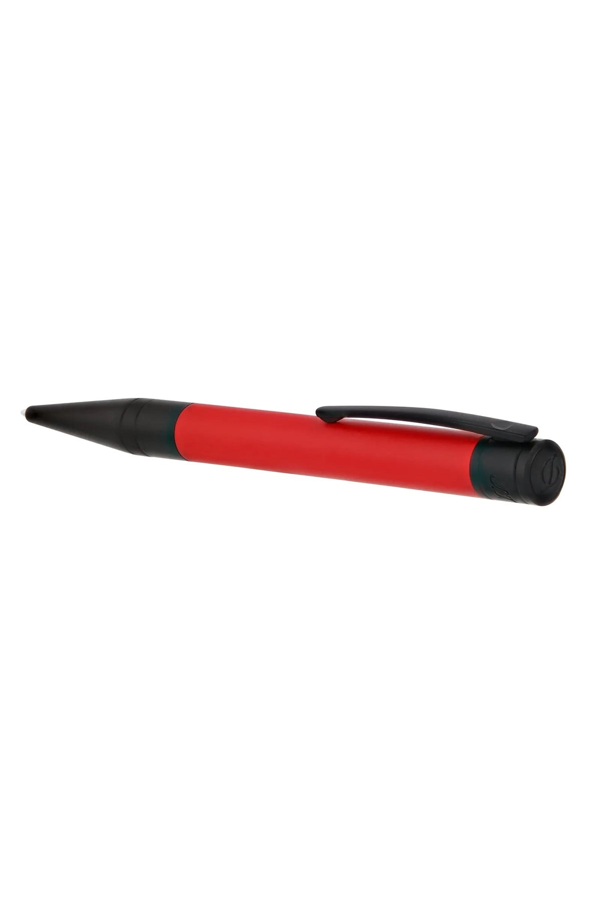 S.T. Dupont D-Initial Mat Siyah-Kırmızı Tükenmez Kalem 265116