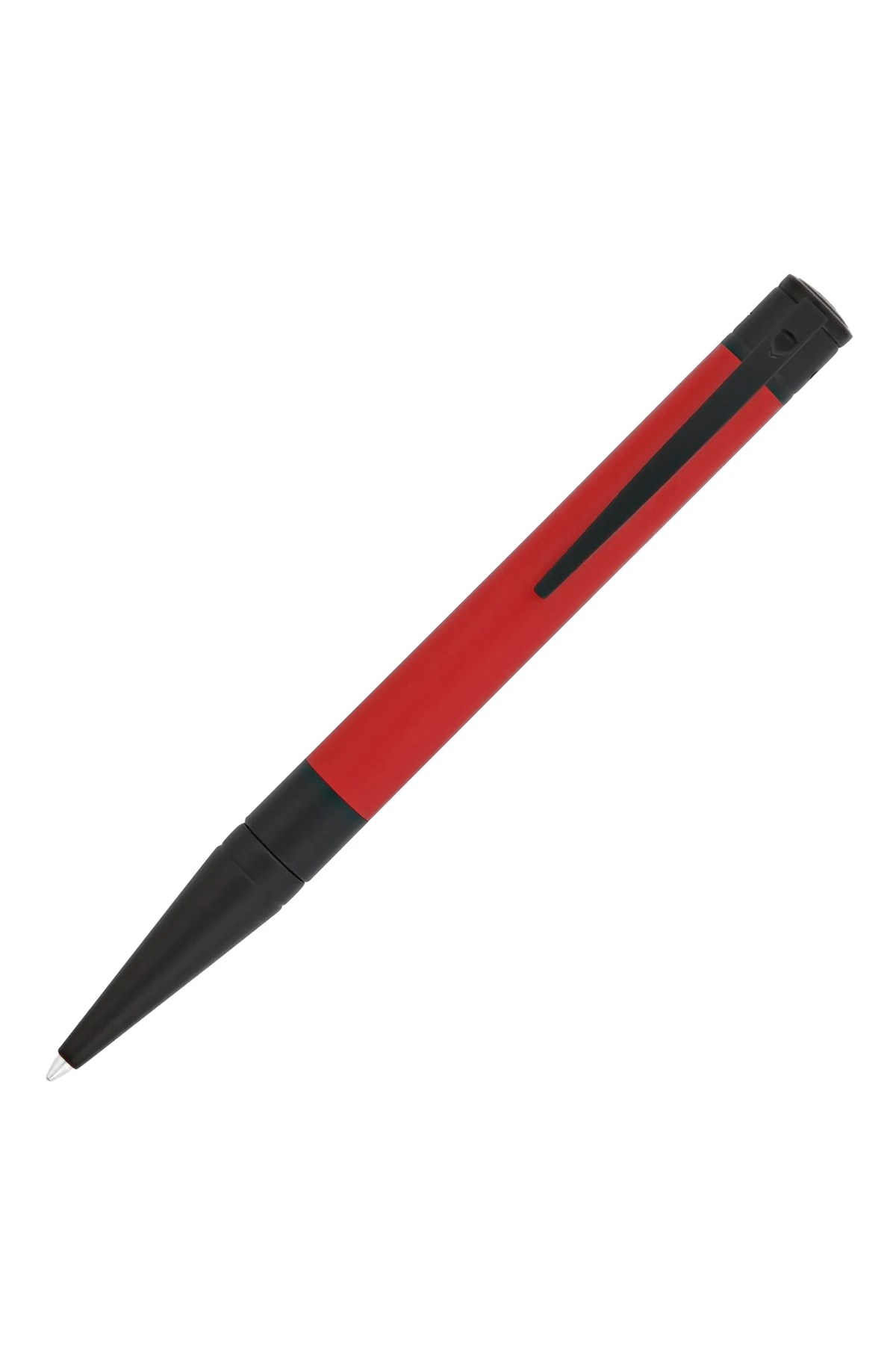 S.T. Dupont D-Initial Mat Siyah-Kırmızı Tükenmez Kalem 265116