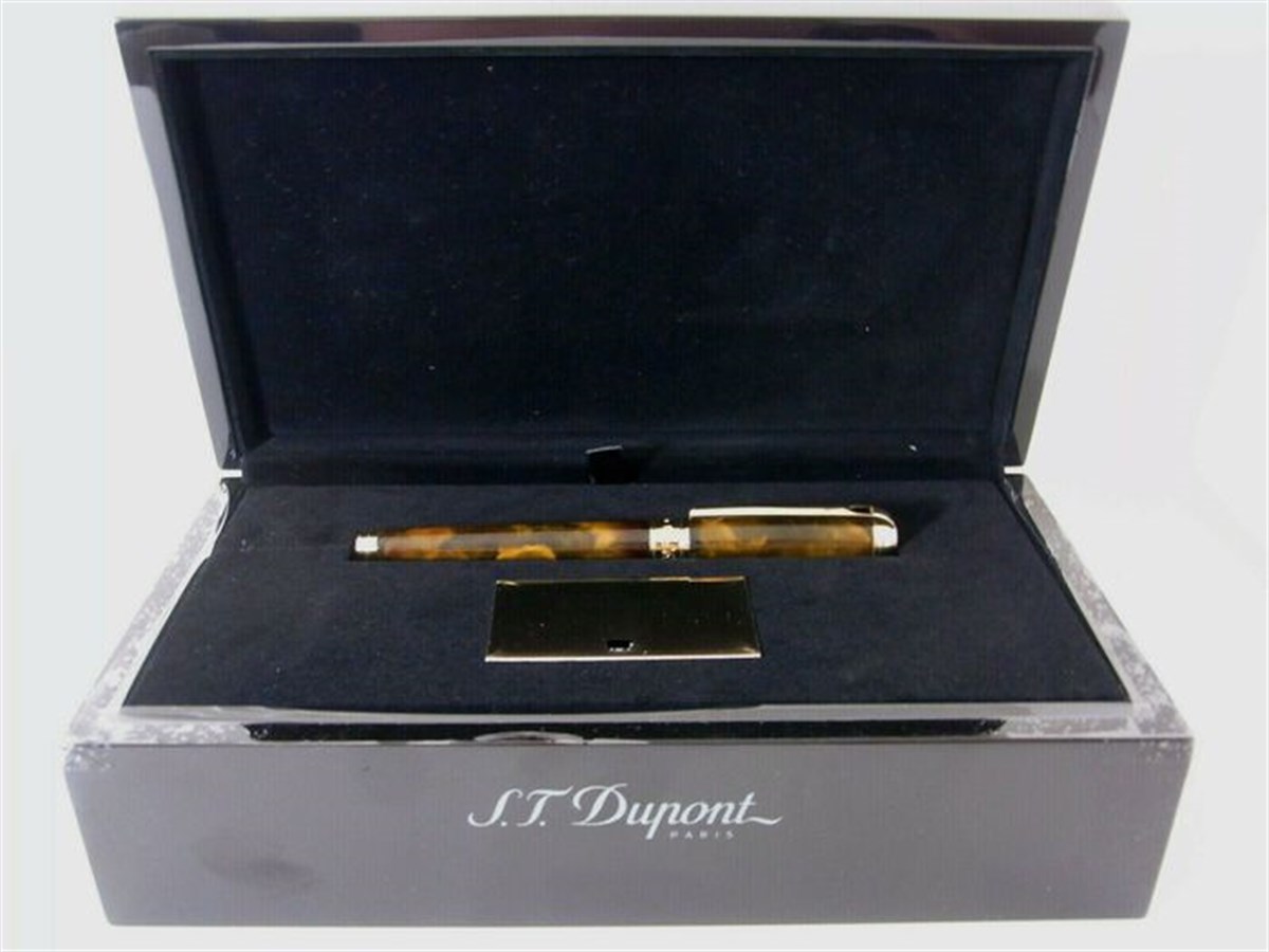 S.T. Dupont Kahverengi Büyük Dolma Kalem 410106