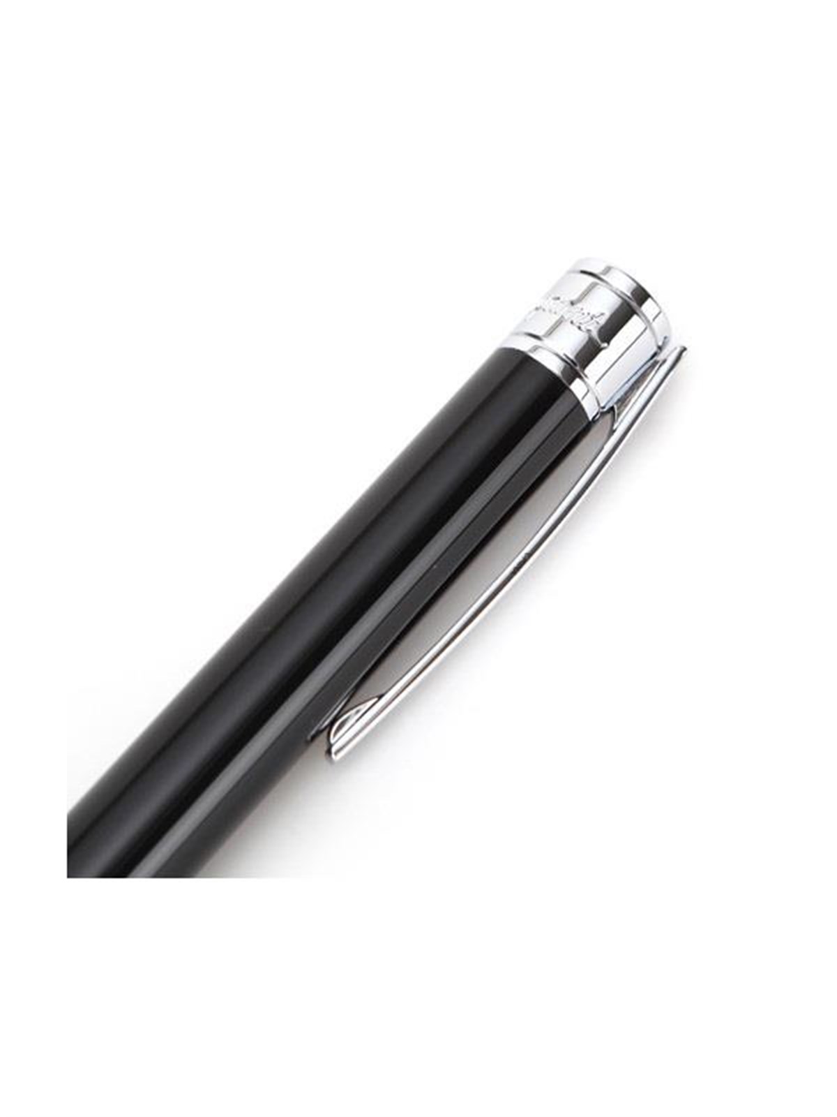 S.T. Dupont Krom Kaplama Siyah Tükenmez Kalem 265200