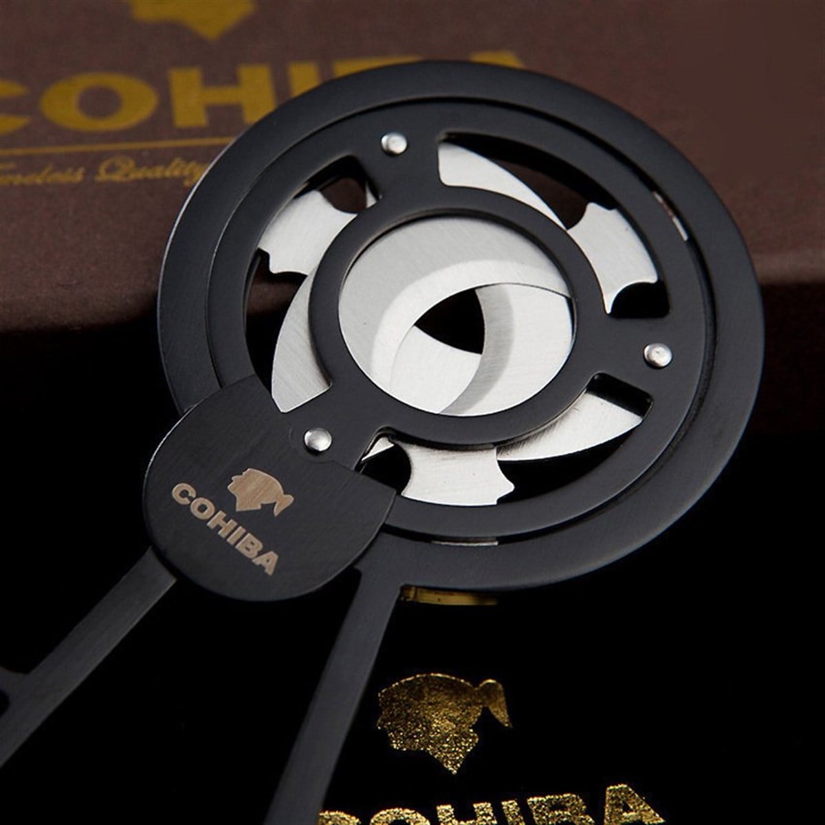 Cohiba Siyah 3 Bıçaklı Puro Makası