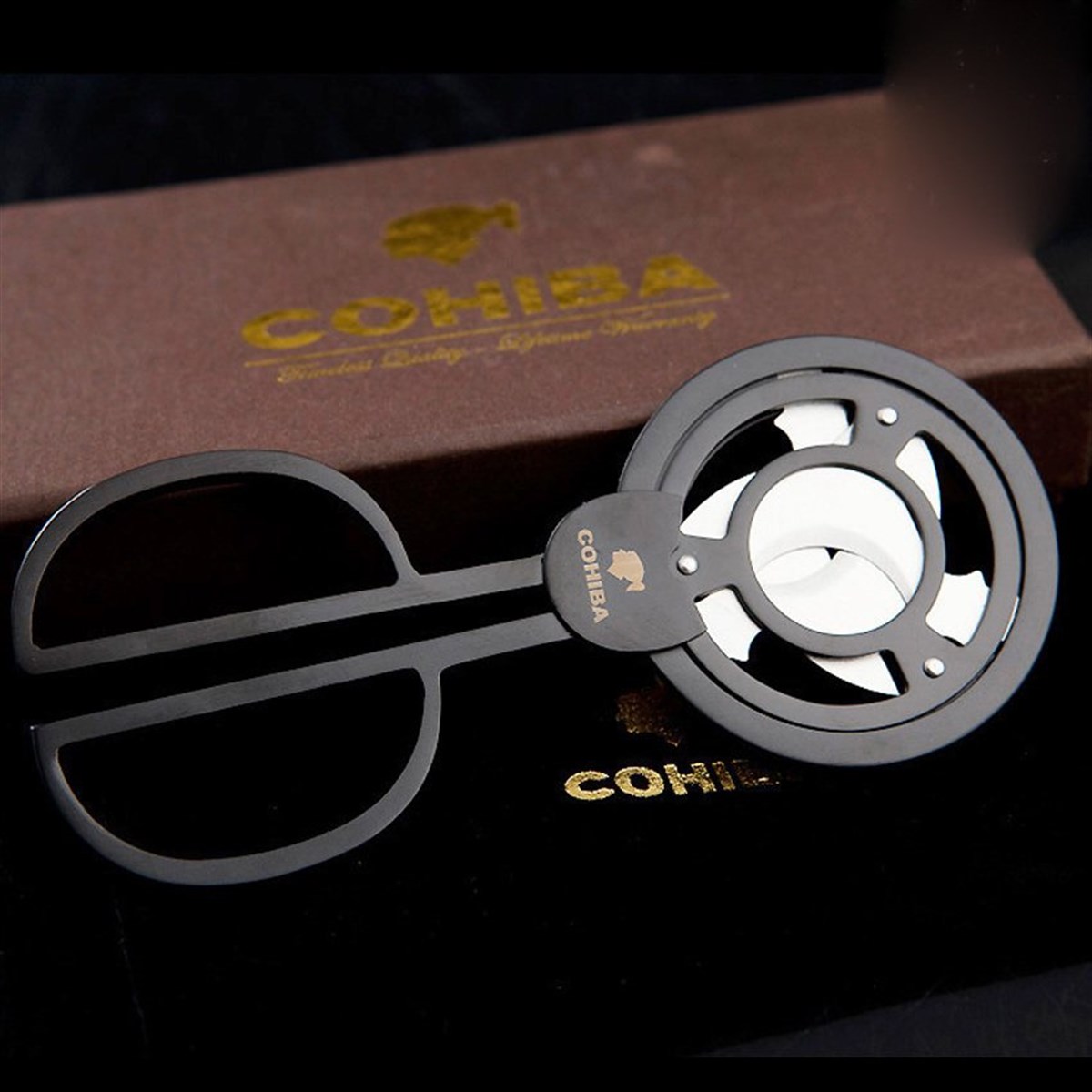 Cohiba Siyah 3 Bıçaklı Puro Makası