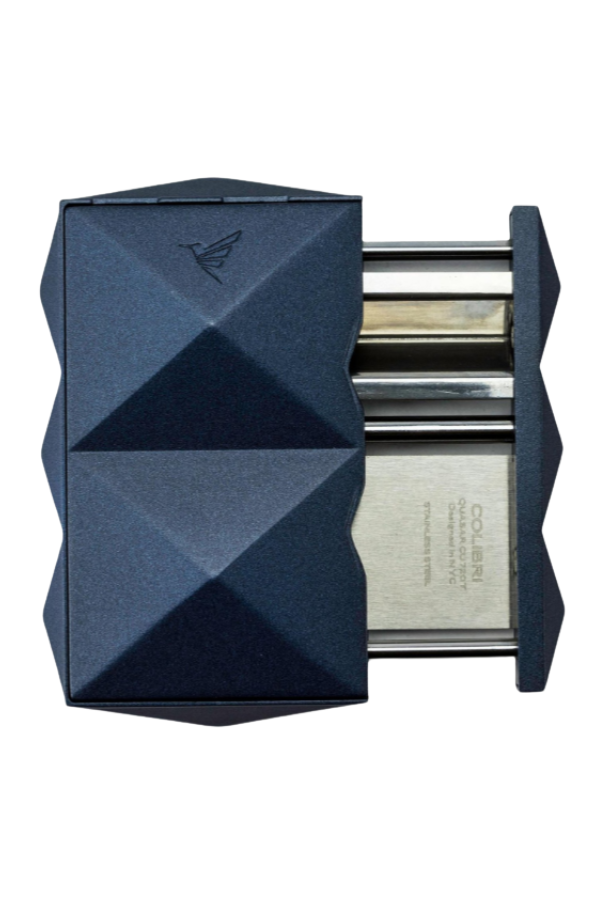 Colibri Quasar Lacivert Düz & V Metal Puro Makası Kesici