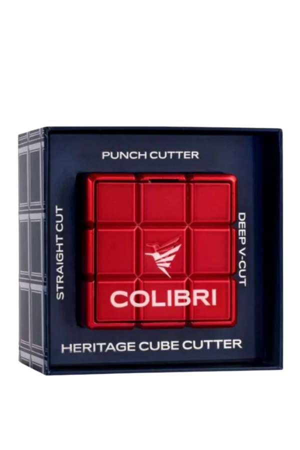 Colibri Heritage Kırmızı Masa Tipi Düz & V Puro Kesici & Delici