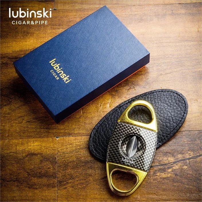 Lubinski Puro Kesici V-Cut Carbon-Gold (60Ring)