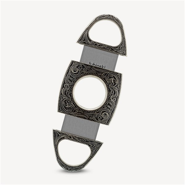 Lubinski Metal Puro Kesici Lazer Bıçak Kabartma İşlemeli Black (60Ring)