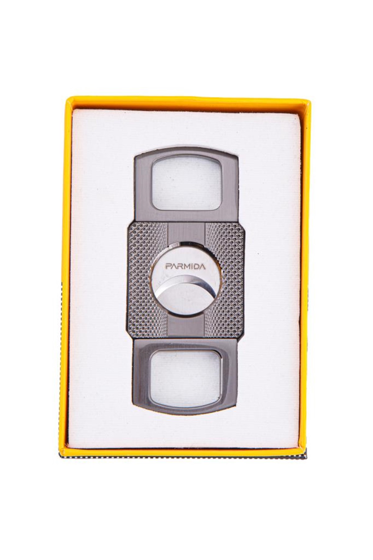 Parmida Gunmetal Desenli Metal Puro Makası Kesici