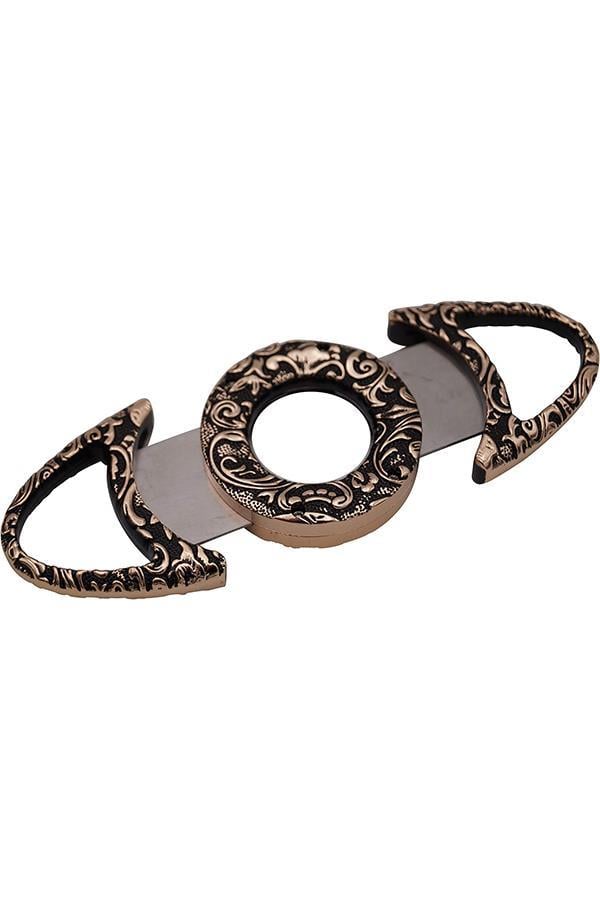 PQ Bronz Full Desenli Metal Puro Makası Kesici