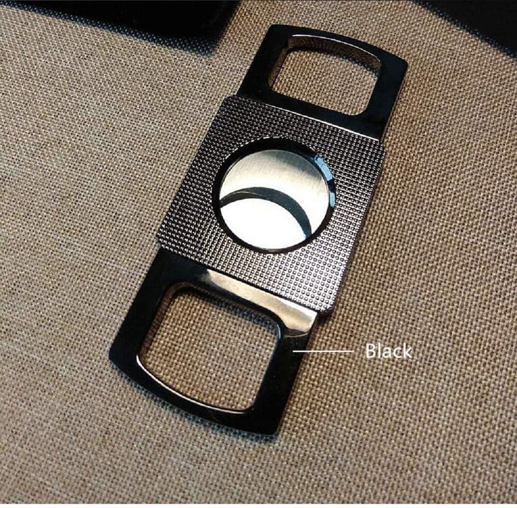 PQ Gunmetal Köşeli Desenli Metal Puro Makası Kesici