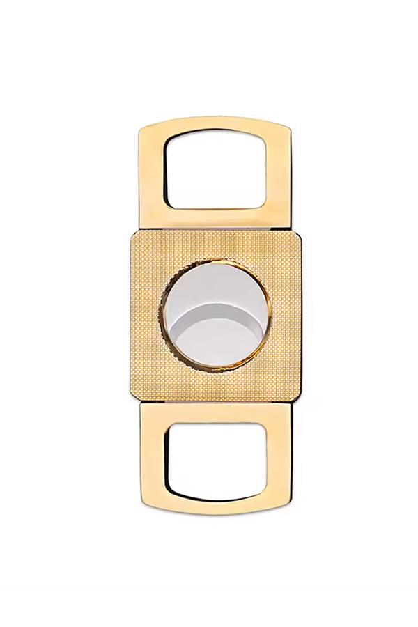 PQ Rose Gold Metal İşlemeli Puro Makası Kesici