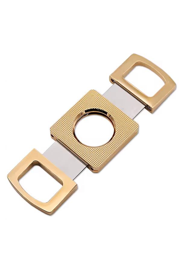 PQ Rose Gold Metal İşlemeli Puro Makası Kesici