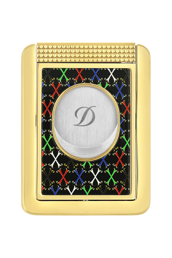 S.T. Dupont Fuente Series Gold Puro Makası Kesici & Puro Standı 003460F