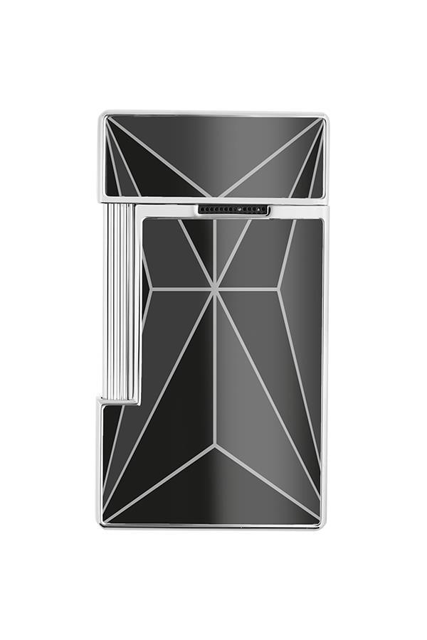 S.T. Dupont Slimmy Fire x Black Siyah Çakmak Kesici İkili Puro Seti