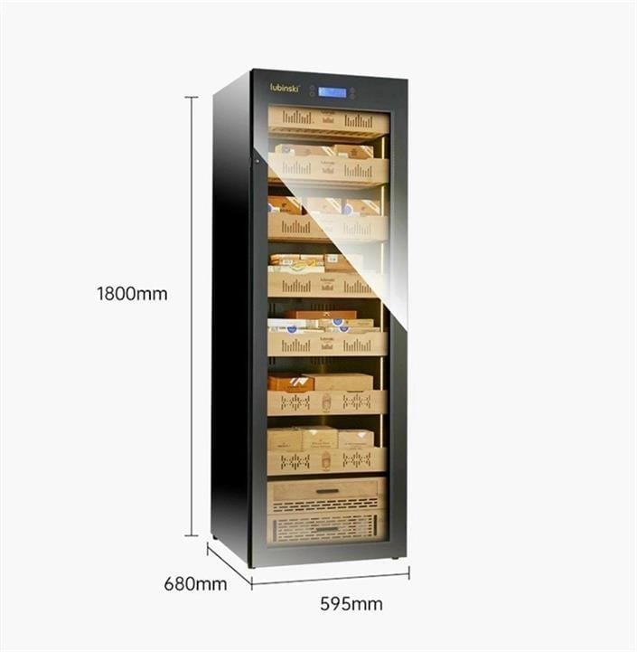 Lubinski Siyah Elektronik Puro Dolabı RA-998