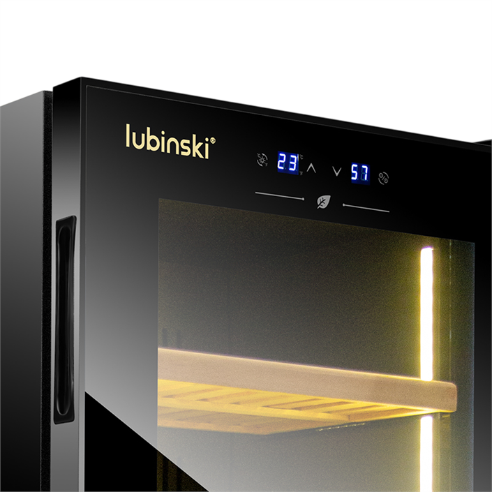 Lubinski Siyah Elektronik Puro Dolabı RA-558