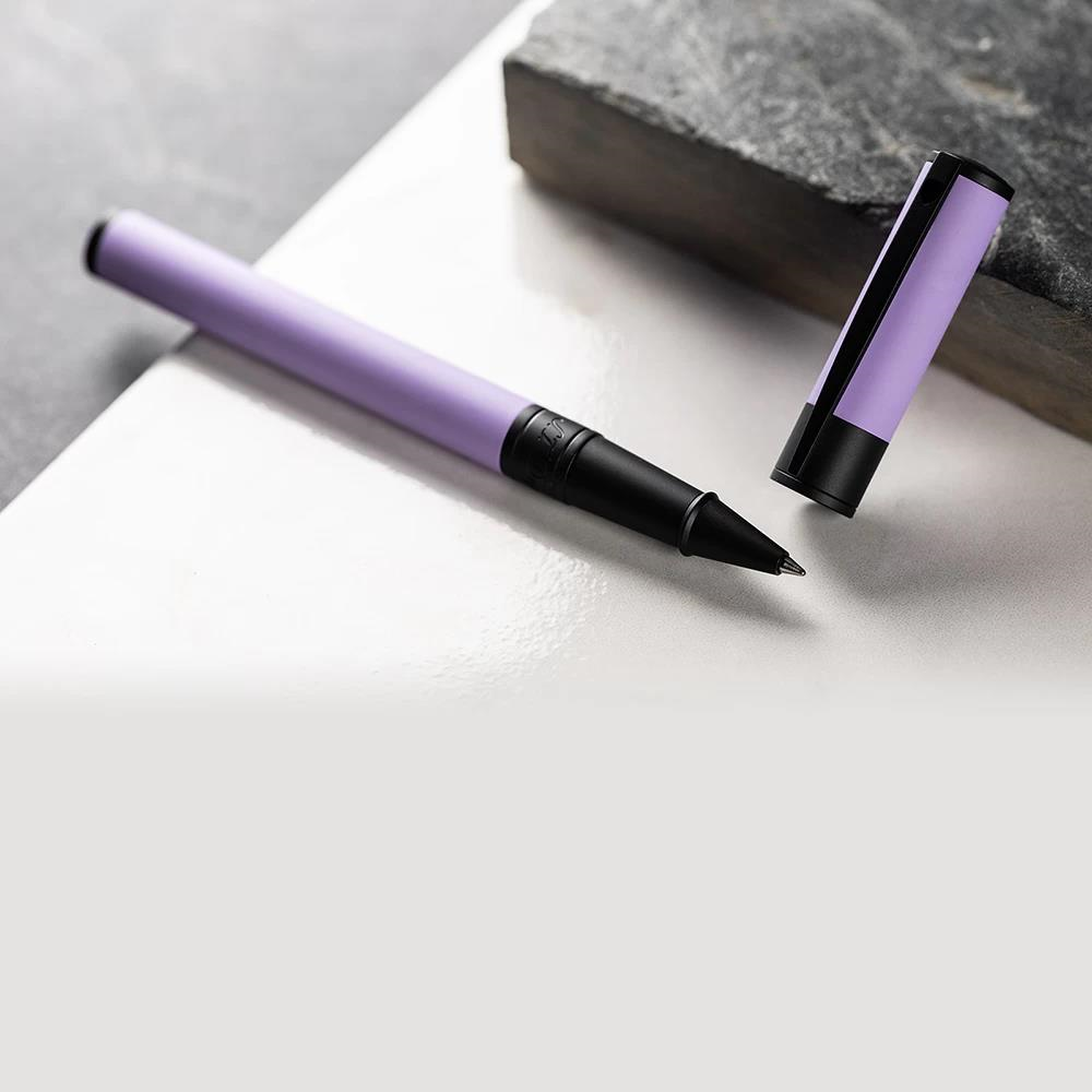 S.T. Dupont D Initial Lila Tükenmez Kalem Kapaklı 262001