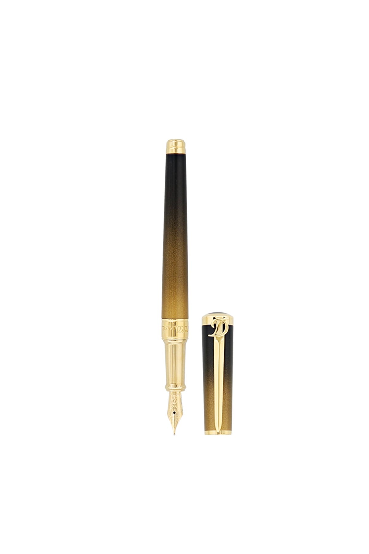 S.T. Dupont Kahverengi-Siyah Dolma Kalem 290101
