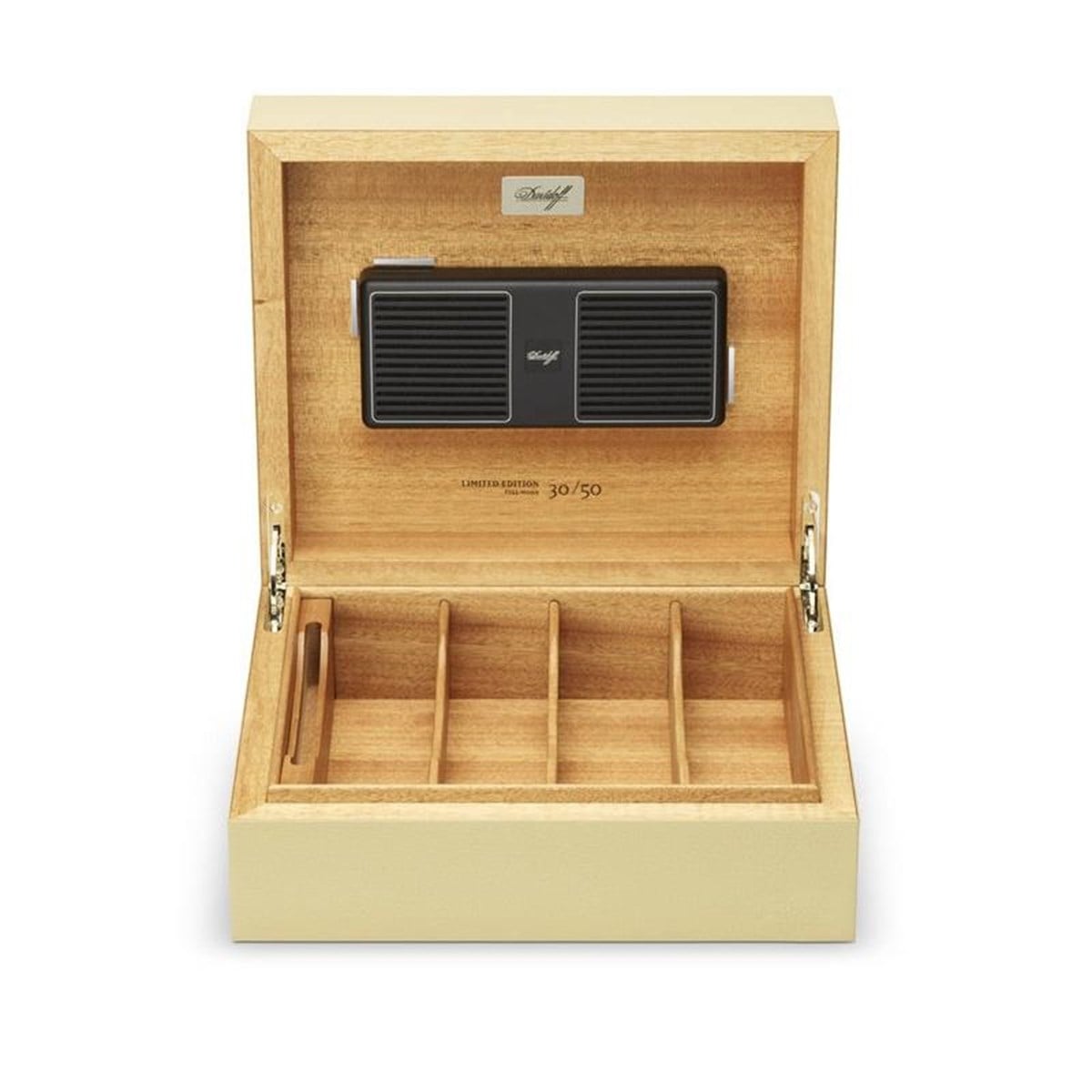 Zino Davidoff Primos Leather Cream Limited Edition Humidor Puro Kutusu 101744