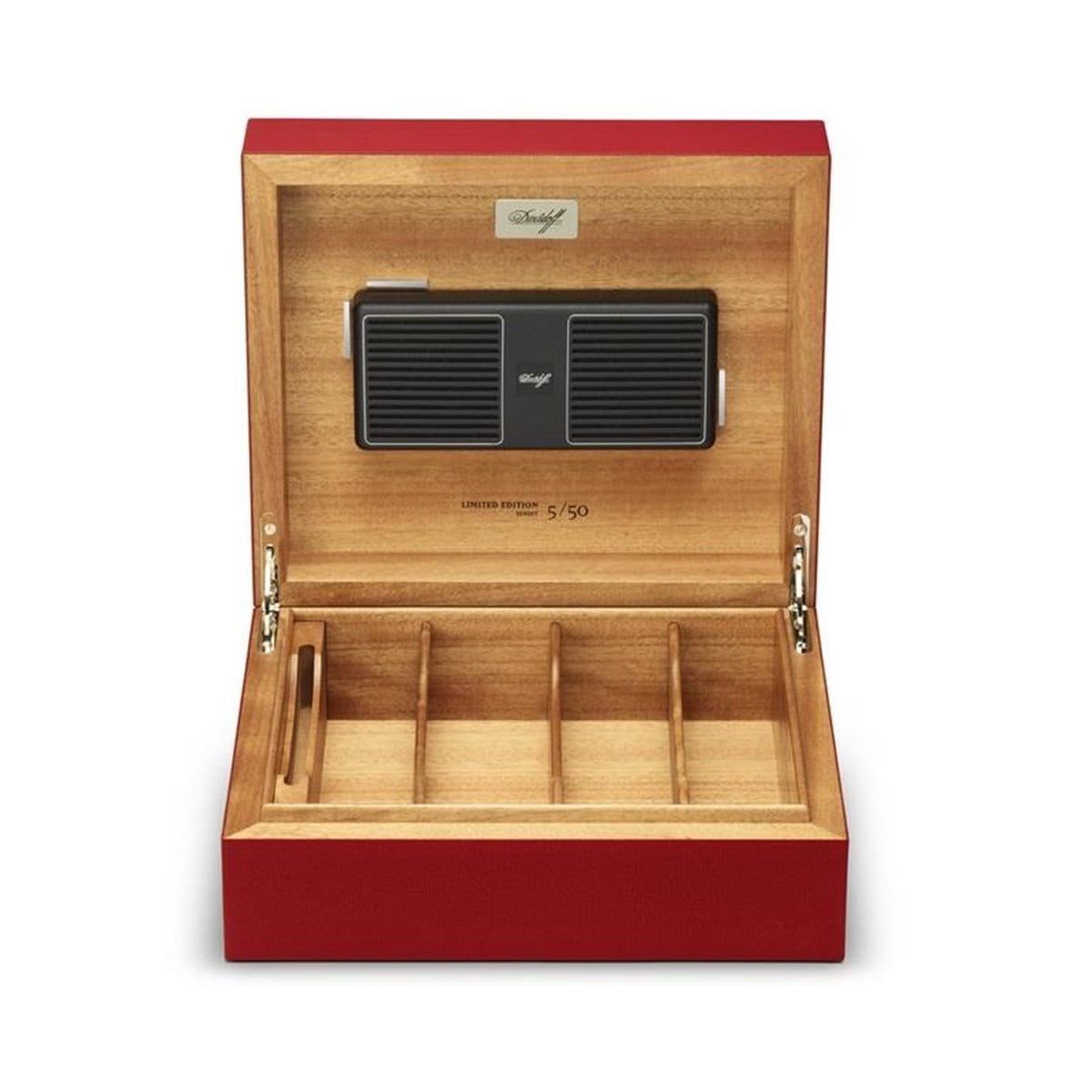 Zino Davidoff Primos Limited Edition Kırmızı Humidor Puro Kutusu 101743