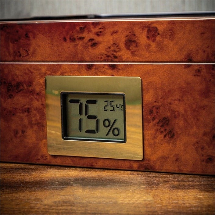 Lubinski Yeni Seri Basic Puro Kutusu Humidor 30s Kahve