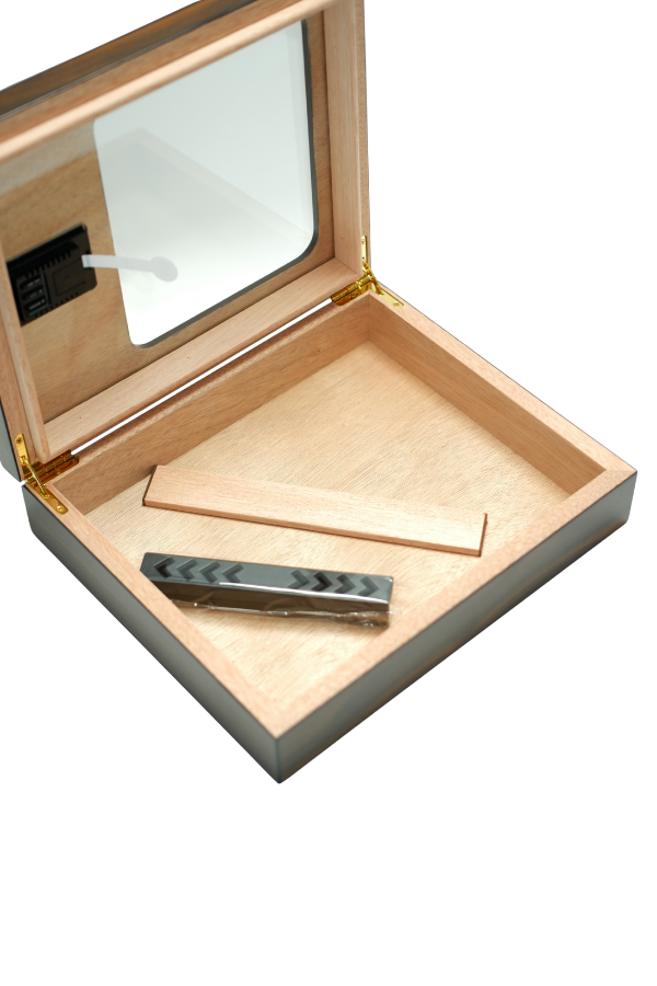 PremiumQuality San Telmo Kahverengi Sedir Humidor Puro Kutusu
