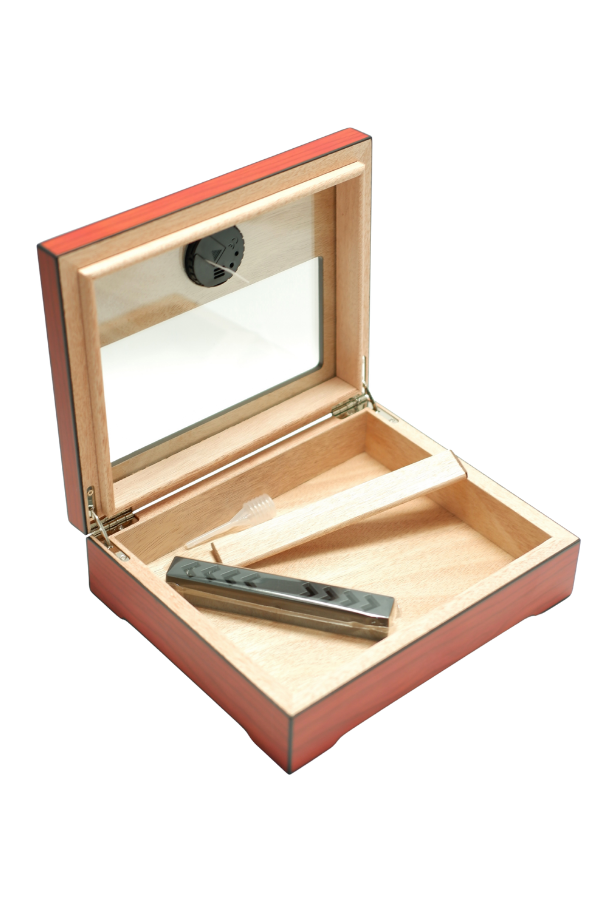 PremiumQuality Cusco Kırmızı Sedir Humidor Puro Kutusu