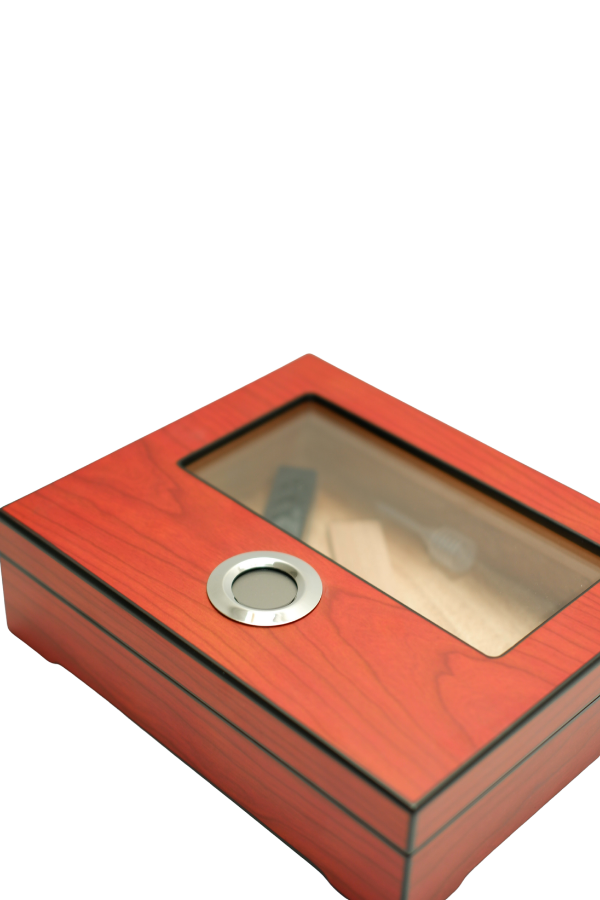 PremiumQuality Cusco Kırmızı Sedir Humidor Puro Kutusu