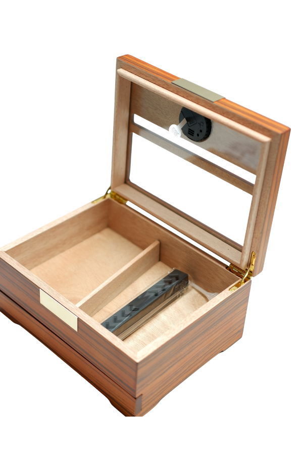 PremiumQuality Quito Kahverengi Sedir Humidor Puro Kutusu
