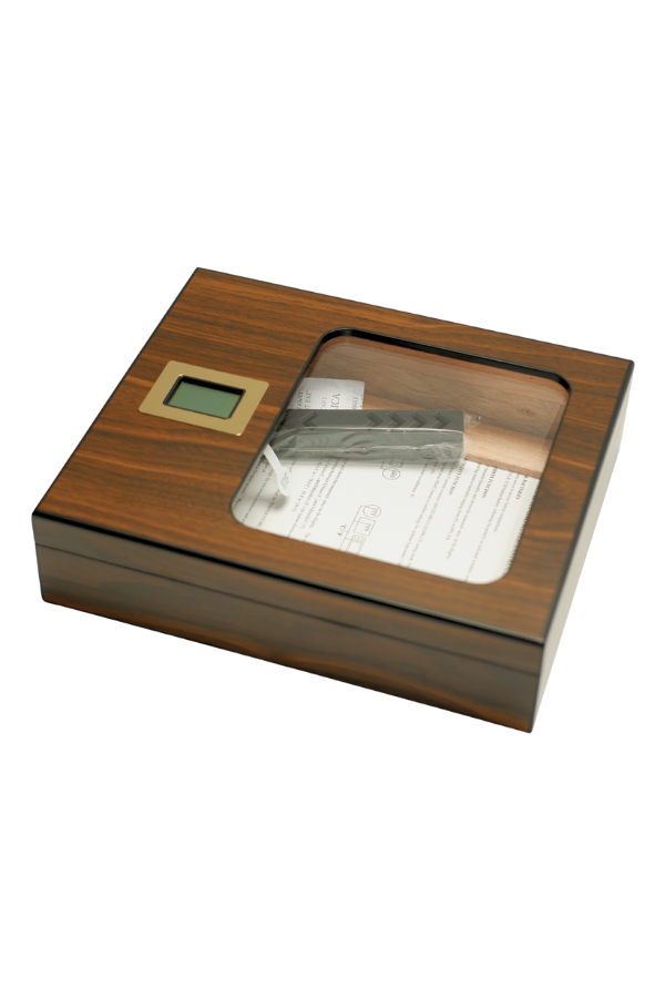 PremiumQuality San Telmo Kahverengi Sedir Humidor Puro Kutusu